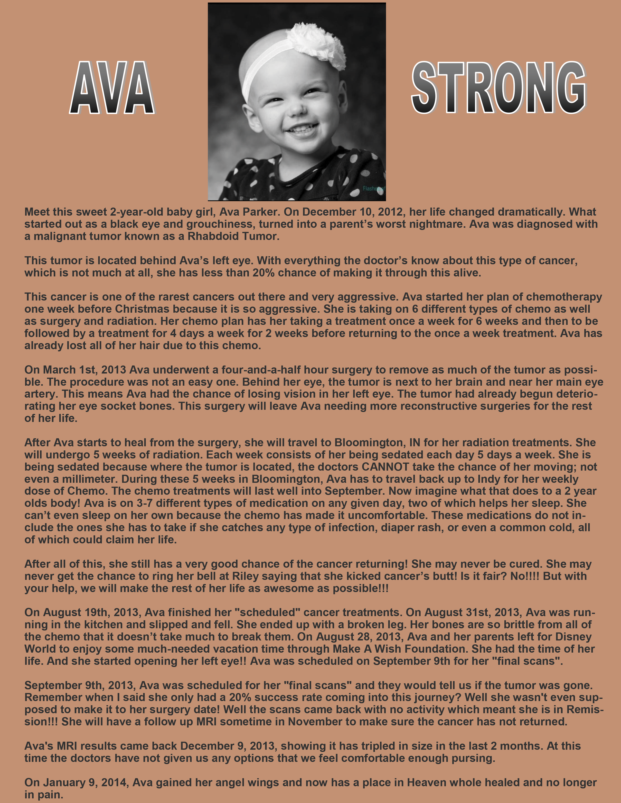 Ava Strong Ride